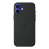 iPhone 16 Plus Silicone Case with MagSafe - Black MYY93ZM/A