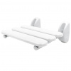 RIDDER Sklápacie sedadlo do sprchy Pro biele - Biela - 63904-18764