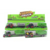 Traktor kov/plast pull back v krabičke