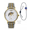 Hodinky Zeppelin 7133M-5 Luna Moonphase Ladies Watch 36mm 5ATM