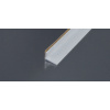 Profil ukončovací kútový samolepiaci AL elox lakovaný biely 20x15mm 0,22mm 2,7m