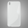 Puzdro gumené HTC Desire 816 transparentné