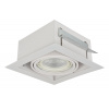 Priemyselné svietidlo AZZARDO Nova 1 white/white AZ2870