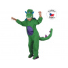 MADE Kostým na karneval - dinosaurus, 120-130 cm