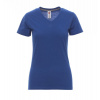 PAYPER V-NECK LADY 000951-0026 / Dámske tričko s krátkym rukávom, s výstrihom do V - royal blue S