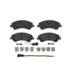 BREMBO Sada brzdových platničiek kotúčovej brzdy BREMBO P 24 065