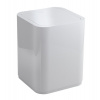 Gedy SEVENTY Odpadkový kôš výklopný, 8 l, ABS plast, biela 630922