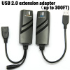 PremiumCord USB 2.0 extender po Cat5/Cat5e/Cat6 do 50m kuext2