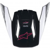 šilt pre prilby SUPERTECH S-M5 COMPASS, ALPINESTARS (čierna/ružová)