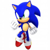 CUKROVÁ TLAČ jedlý obrázok na tortu Cukrová hmota Sonic Ježko 3 + MENO TEXT
