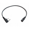 Adaptér adaptéra pre rádiostanicu Baofeng na slúchadlá 3,5 mm pre telefón