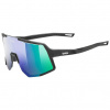 Okuliare UVEX sequenze black matt/mirror green s3