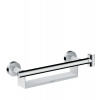 Hansgrohe Raindance Select S - Držadlo Comfort s držiakom Porter a poličkou, chróm 26328400