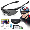 Cyklistické okuliare Rockbros polarizačné s 5 vymeniteľnými sklami