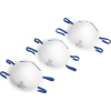 LUX-TOOLS Respirátor FFP2, 3 ks