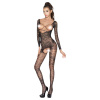 Bodystocking BS031 black čierna