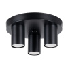 Stropné svietidlo Plafond Tuba Spot 3x GU10 Black Lagos Ocean Green SL.1466 Sollux