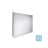 Nimco Zrcadlo se senzorem 80x70 cm hliník ZP 23003V