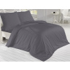 Brotex Francouzské povlečení Satén 240x220, 70x90cm antracitové