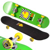 ReDo Drevený skateboard do 100 kg – zelený
