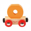 Bigjigs Rail Vagónik drevené vláčikodráhy - Písmeno O Bigjigs Rail Vagónik drevené vláčikodráhy - Písmeno O