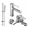 Mexen Sabre DB72 vaňový set, chróm - 72103DB72-00