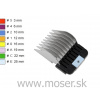 Moser 1247-7870 25mm nádstavec s kovovými zubami