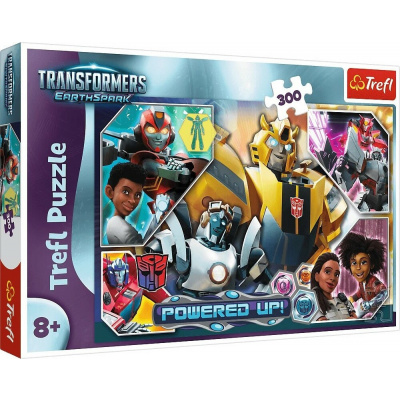 Trefl Puzzle 300 - Vo svete Transformerov / Hasbro Transformers