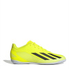 adidas X Crazyfast Club 43 Indoor Football Boots Sol Yellw/Wht 10 (44.7)