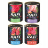 Rafi Vlhké krmivo so zmesou príchutí 12 x 800 g