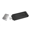 Kingston Kingston USB kľúč DT70 64GB USB-C 3.2 Gen 1, čierny MUK-0029-KIN-64GBX