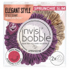 INVISIBOBBLE SPRUNCHIE SLIM The Snuggle is Real 2ks - Látkové gumičky do vlasov - bronzová a vínová