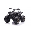mamido Detská elektrická štvorkolka ATV Power 4x4 biela