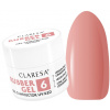 Claresa RUBBER GEL gél na budovanie predlžovania nechtov 6 12 g