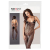 NO:XQSE - otvorený sieťovaný overal (čierny) - M/L