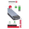 Swissten power bank 30000 mah pro notebooky 133w power delivery grey 22013917
