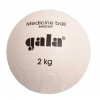 Gala Míč medicinbal plastový 2 kg barva bílá