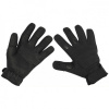 MFH Neoprénové rukavice Combat čierne - XL