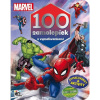 100 samolepiek s maľovankami Marvel | autor neuvedený