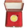 Česká mincovna zlatá minca minca Ševčínska baňa Příbram 2007 1/4 Oz