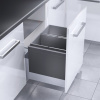 Hailo 600 TRIPLE-XL60 2x 28L V 402mm tmavošedá