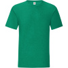 Fruit of the Loom Tričko Iconic 150 T, krátký rukáv, pánské COT161430r8501-heather gre S Melír zelená