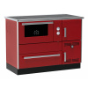 Alfa Plam sporák ALFA TERM 35/CV-L* na TP s výměníkem, červený, levý zadní ? 160 mm, 32 kW
