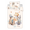 Jerry Fabrics Obliečky do postieľky Zvieratká Woodland baby Varianta: Posteľná bielizeň Woodland baby 100x135, 40x60 cm