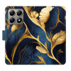 Flip pouzdro iSaprio - Xiaomi 14T - GoldBlue s kapsičkami na karty (Flipové knížkové pouzdro, obal, kryt iSaprio s přihrádkami na karty a motivem)