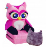 Detské kreslo - Plyšové kreslo rozkladacie maskota pouf (Detské kreslo - Plyšové kreslo rozkladacie maskota pouf)