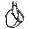 Nobby SOFT GRIP postroj nylon L-XL 60-86cm / 25mm tmavo šedá