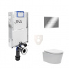Cenovo zvýhodnený závesný WC set Jika na zamurovanie + WC SAT Brevis SIKOJW2
