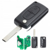 Diaľkové ovládanie s elektronikou Peugeot 207 307 308 407 607 Citroen C2C3C4C5C6 VYPR