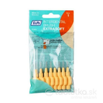 TePe Extra Soft medzizubné kefky 0,45 mm 8 ks